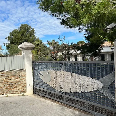 Le Poisson Qui Recule - Maison Et Piscine Dans Parc Arbore Proche * Sanary-sur-Mer